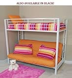 Walker Edison Sunrise Twin/Futon Bunk Bed