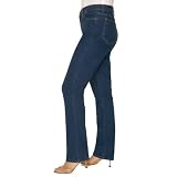 Not Your Daughters Marilyn Slim Straight Leg Jean - Dark Indigo 431d