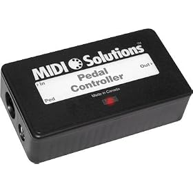 MIDI Solutions Continuous MIDI Data Pedal Controller