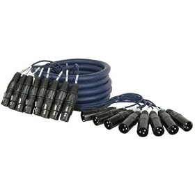8-Way XLR Wiring Loom