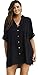 swimsuitsforall Women's Cotton Big Shirt With Crochet