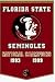 Florida State Seminoles 24 x 36 NCAA Football Dynasty Banner from Winning Streak Sports