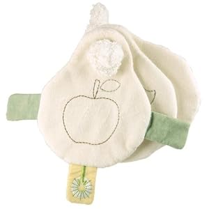 Organic Book Rattle and Teether by Dandelion