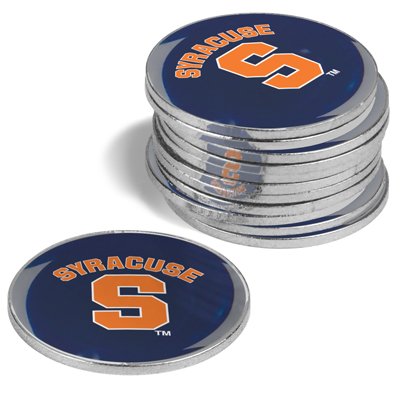 Syracuse Orange Golf Ball Markers