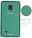 Galaxy Note Edge Case - Fosmon [DURA FROST] Smooth Durable & Flexible SLIM-Fit Cover for Samsung Galaxy Note Edge (Teal)