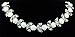 Seasofbeauty Craft Braided Beaded Fake Pearls Rhinestones Lace Ribbon Trim White flower 1 Yard