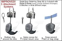 OP/TECH USA SOFT POUCH-DIGITAL D-SLR Zoom - Pouch for camera - neoprene - black