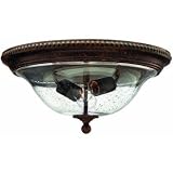 Hinkley Lighting 3716FB Small Round Flush Mount - Rockford Fourm Bronze Traditional Lights