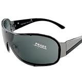 Prada - PRADA SPR63H 5AV1A1 BLACK/DARKGRAY Designer Sunglasses