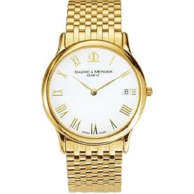 Baume and Mercier Mens Classima Executive Watch 8581