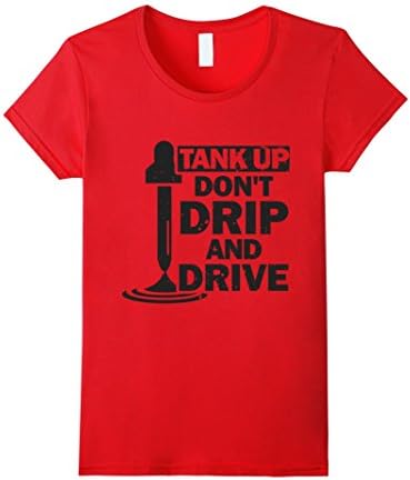Tank Up Vaping T-Shirt - Female Medium - Red