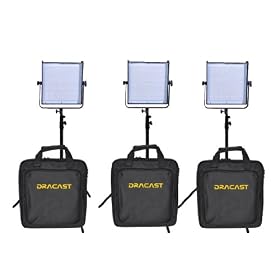 3-Light LED 1000 Kit (Daylight, Flood)