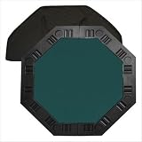 Trademark Poker 48-Inch 8-Player Octagonal Poker Tabletop (Dark Green)