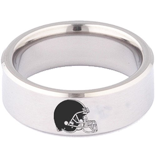 Team Titanium Cleveland Browns Logo Ring 9