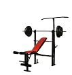 Marcy WM205 Standard Bench and 80-Pound Weight Set