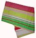 Tommy Hilfiger Pink Multi-colored Striped Large Oversized Beach Towel