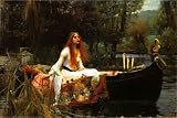 The Lady of Shalott, 1888 Art Styles Poster Print by John William Waterhouse, 36x24