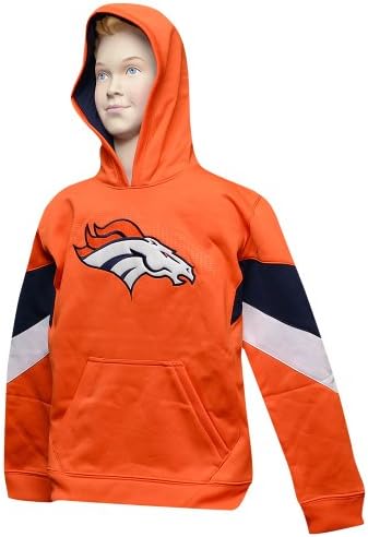 Denver Broncos NFL Edge Performance Pullover Youth Hoody