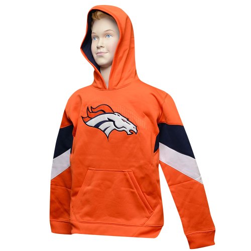 Denver Broncos NFL Edge Performance Pullover Youth Hoody