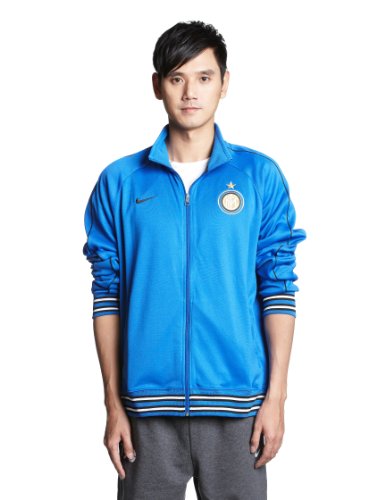 NIKE Herren Trainingsjacke Inter Core, royal blue/black/black, XL, 424062-463