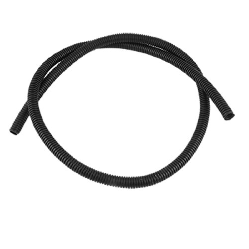Deals For 1M Black 13mm Diameter Flexible Corrugated Tube Electric Wire