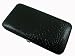 BLACK SNAKE PRINT FLAT WALLET CLUTCH BY DESIGNSK