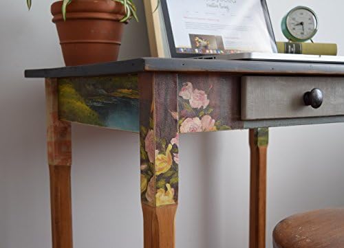 Decoupaged Desk