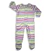 Baby : Wonder Kids - Infant and Toddler Girls Heavy Weight Striped Blanket Sleeper With Feet, Lavender, Multi (Size 2T)