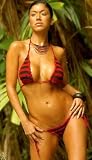 Striped Crochet Bikini