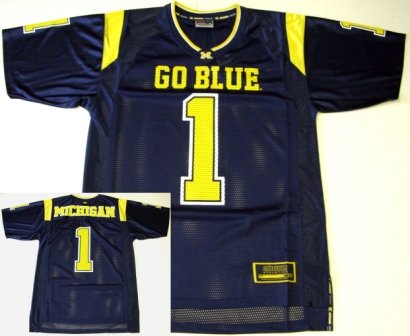 Buy Michigan Wolverines NCAA Rivalry Football Jersey by Colosseum
