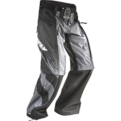 Fly Racing Patrol Boot-Cut Youth Boys MX Motorcycle Pants - Black/Grey