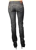 Laguna Beach Jean Company Women's Phantom Pocket Raw Blue Slim Fit Crystal Cove Denim