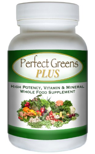 Perfect Greens PLUS - Highly concentrated Superfood Supplement. The Full Spectrum, Vitamin & Mineral Herbal Whole Food Product