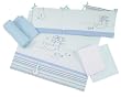 Lollipop Lane Fish and Chips Classic Bedding Bale (Cotbed Blanket, Quilt, Fitted Sheet, Flat Sheet and Bumper)
