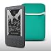 Green Cushions AMAZON KINDLE GREEN NEOPRENE CARRY POUCH BY CELLAPOD CASES