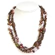 HinsonGayle "Kiona" Brown Pearl Rope Necklace
