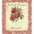 Old Orchard Apples Recipe Binder - Includes 40 Recipe Cards, 20 Clear Acrylic Sleeves and 12 Designer Dividers