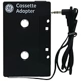 GE 73627 Cassette Adapter (Black)