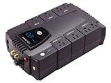 CyberPower CP825AVRLCD Intelligent LCD 825VA 450W with AVR Desktop UPS