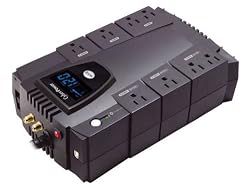 CyberPower CP825AVRLCD Intelligent LCD 825VA 450W with AVR Desktop UPS