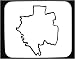 Decorated Mouse Pad with map, 