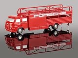 Review Schuco Piccolo 05895 / 5895 Renntransporter MAN Schuco Piccolo