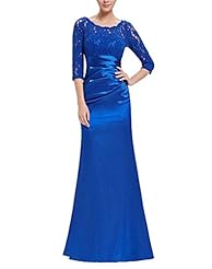Cocktail Floor Length Elbow Length Sleeves Acrylic/Polyester/Satin/Silk Lace Evening Dress/Homecoming Dress/Prom Dress/Wedding Party Dress 