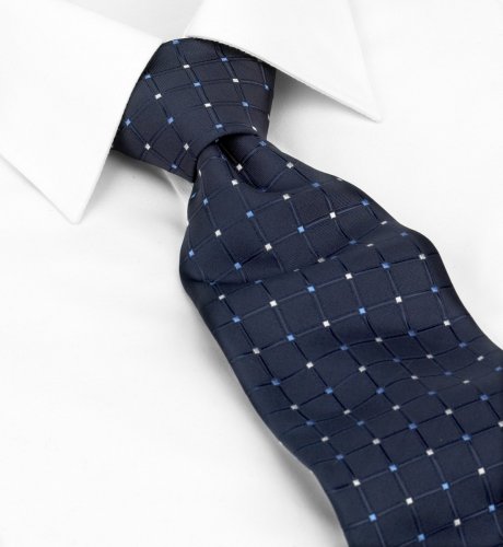 Machine Washable Square Pattern Tie