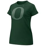 Nike Oregon Ducks Ladies Green Large Logo T-shirt