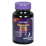 Natrol Melatonin, 3 mg, 120 Tablets (Pack of 3)