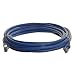 Blue Ethernet Network, Patch Cable, Molded Snagless Boot, 14 feet - Connects computer to network or router via the CAT5E RJ45 connection