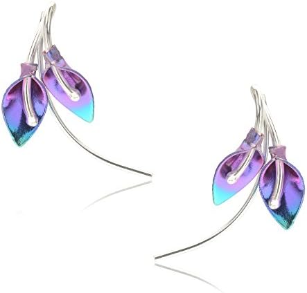 Silver Limit Sterling Silver Calla Lily Earrings