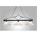 Pool Table Light - 56 inch Z-Lite GLASS Billiards Island Lighting Fixture