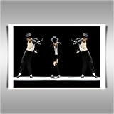 MICHAEL JACKSON FRAMED A2 CANVAS ART PRINT